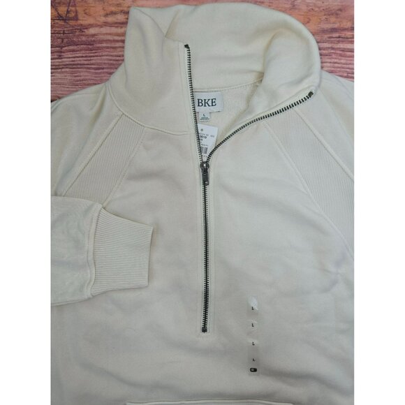 BKE Mens Birch 1/2 Zip Mock Neck Sweater Large NEW NWT - Picture 4 of 8